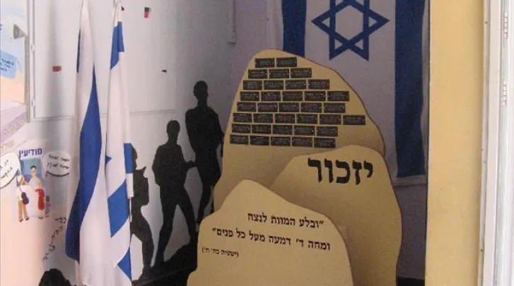 אנדרטה לנופלים מבית ספר יסודי מוריה - תל אביב-יפו