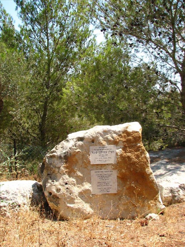 אנדרטה לזכר עמירם שקד - צומת אחיהוד (פארק תעשייה)