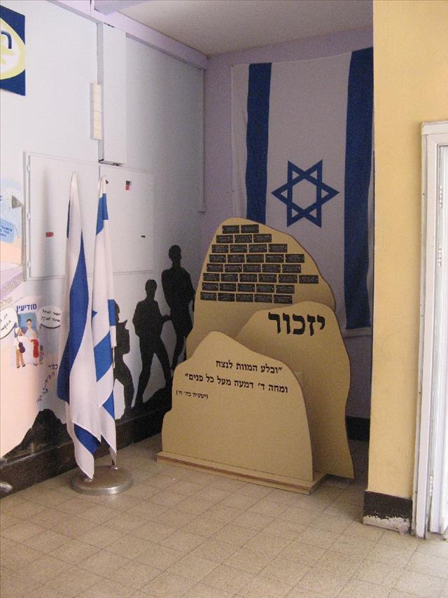 אנדרטה לנופלים מבית ספר יסודי מוריה - תל אביב-יפו