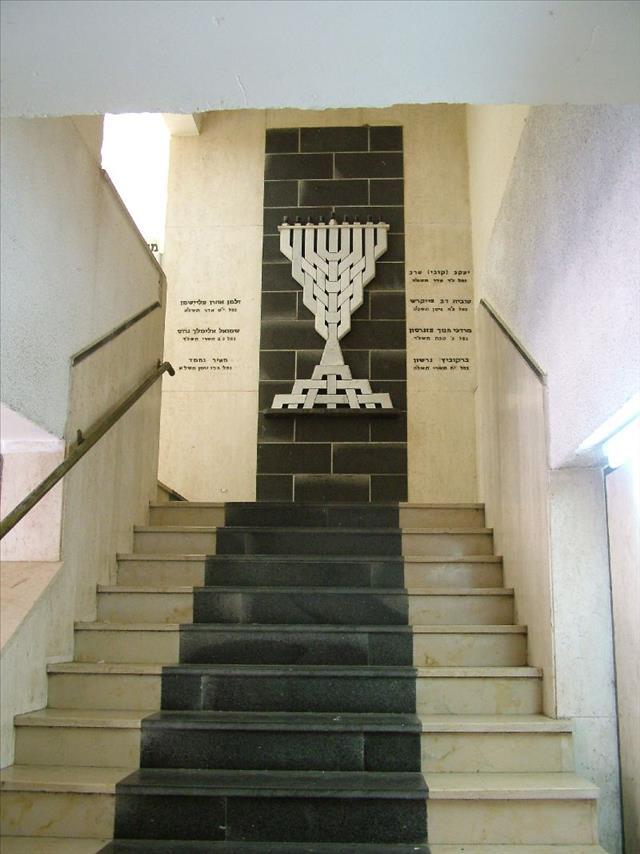 קיר זיכרון לנופלים מהישיבה הטכנולוגית - פתח תקווה
