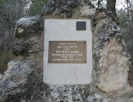 חורשת גדוד 443 לזכר יצחק רווח - יער המגינים