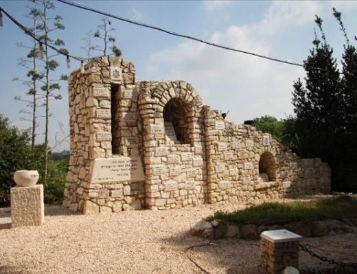 אנדרטה לחללי בית הספר החקלאי - עיינות