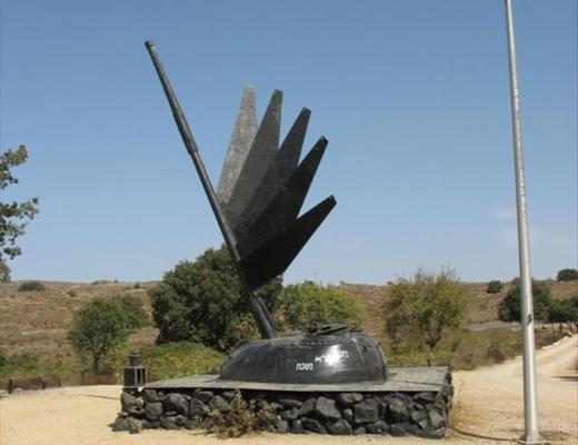אנדרטה לחללי חטיבה 679 - כביש 91, צומת שיפון - אורטל