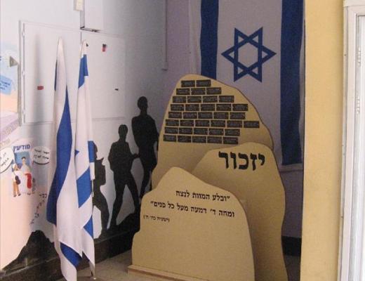אנדרטה לנופלים מבית ספר יסודי מוריה - תל אביב-יפו