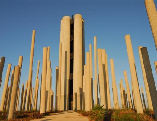אנדרטת אוגדת הפלדה - כביש כרם שלום - סופה